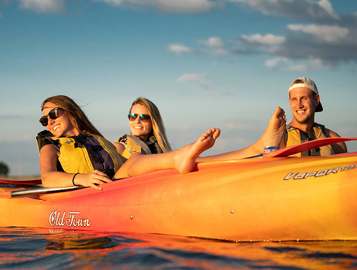 Group in Boat